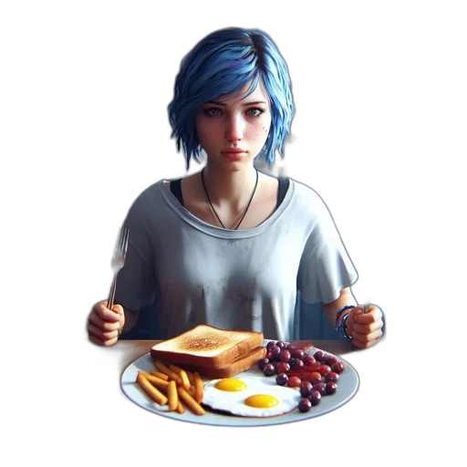 food, robot, face, concept art transparent PNG cut-out