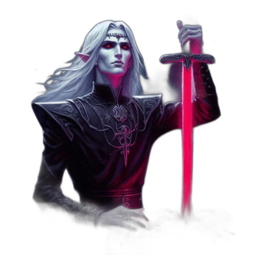 sword, staff, weapon, fantasy art transparent PNG cut-out
