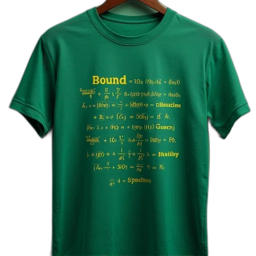 physics, equations, green, shirts transparent PNG cut-out