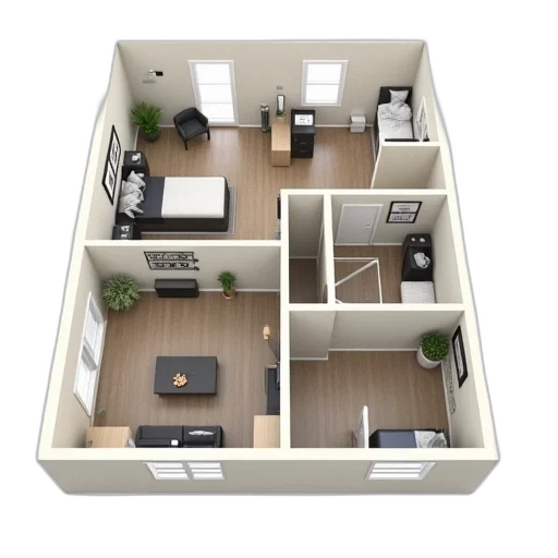 furniture, 3d render, photorealistic, concept art transparent PNG cut-out