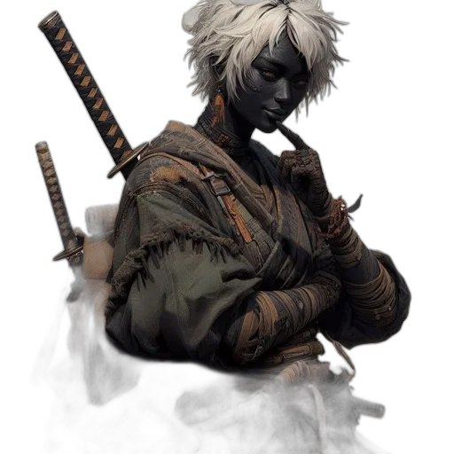 staff, weapon, sword, jacket transparent PNG cut-out