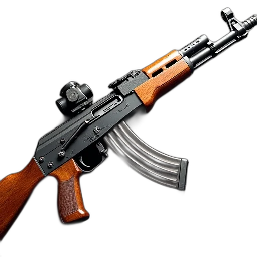 weapon, 3d render, photorealistic, concept art transparent PNG cut-out
