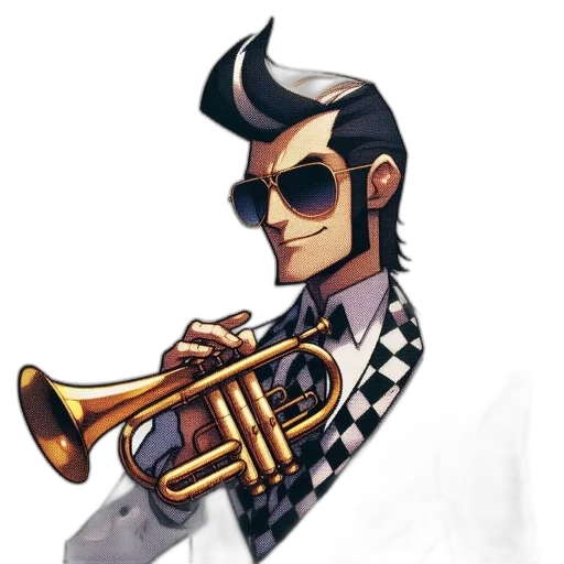 staff, jacket, weapon, face transparent PNG cut-out