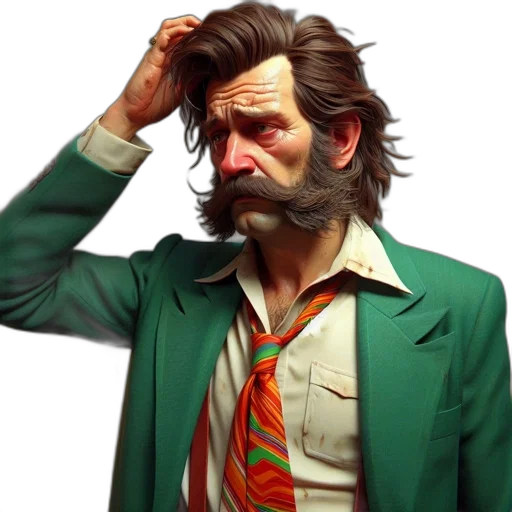 jacket, face, staff, mask transparent PNG cut-out