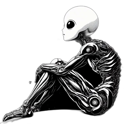 robot, creature, mask, animal transparent PNG cut-out