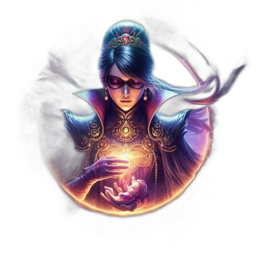 staff, jewelry, face, fantasy art transparent PNG cut-out