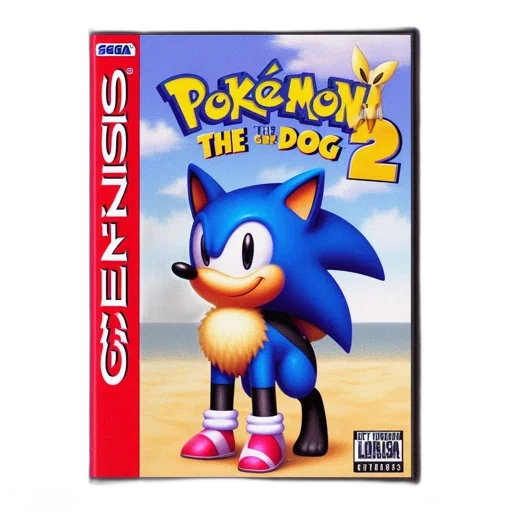3d render, concept art, pixel art, sonic transparent PNG cut-out