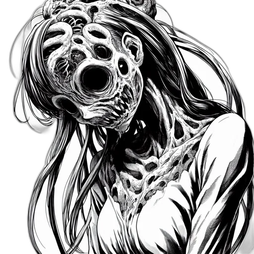 mask, creature, face, dress transparent PNG cut-out