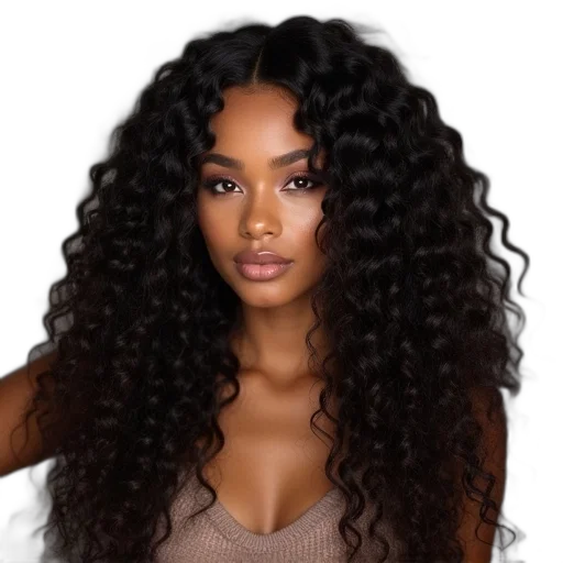 hair, photorealistic, earth tones, beautiful transparent PNG cut-out