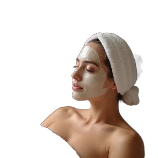 mask, face, photorealistic, beautiful transparent PNG cut-out