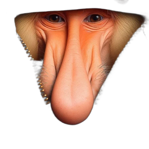 hat, face, mask, creature transparent PNG cut-out