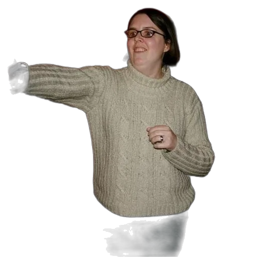 jacket, staff, dress, creature transparent PNG cut-out