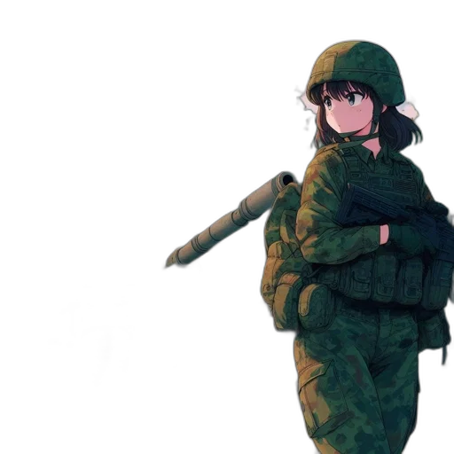 weapon, jacket, sword, staff transparent PNG cut-out