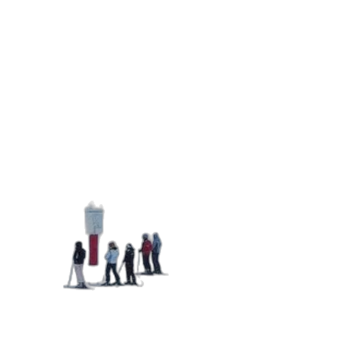 robot, umbrella, staff, jacket transparent PNG cut-out