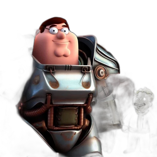 robot, face, weapon, creature transparent PNG cut-out