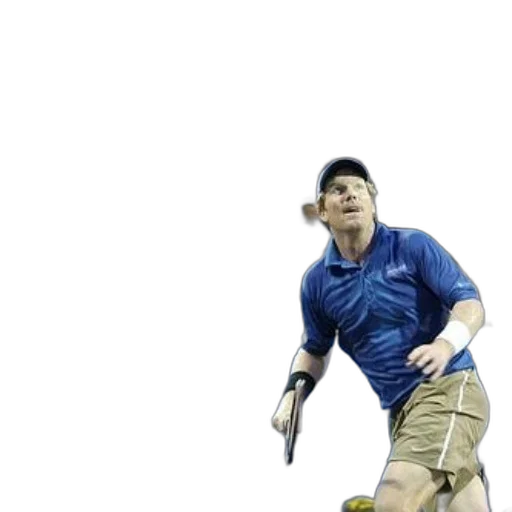 staff, tennis, player, blue transparent PNG cut-out