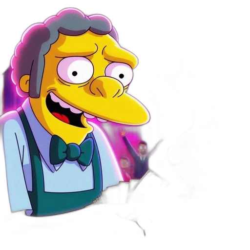staff, mask, face, cartoon transparent PNG cut-out