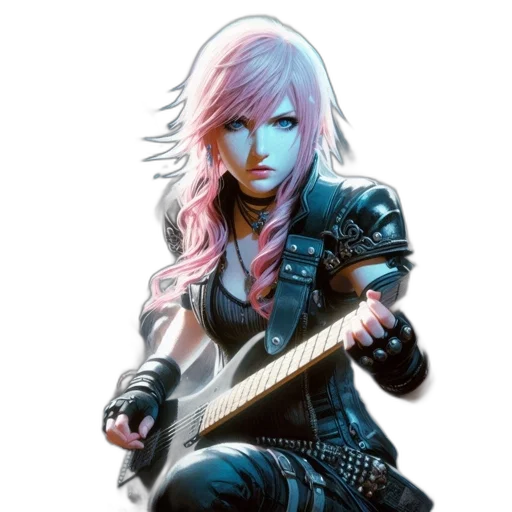 jacket, concept art, fantasy art, cyberpunk transparent PNG cut-out