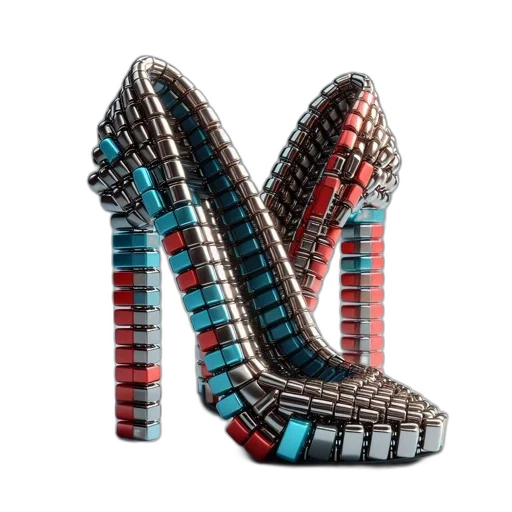 shoes, jewelry, digital, artwork transparent PNG cut-out