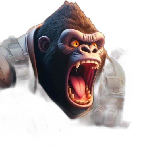 animal, creature, face, concept art transparent PNG cut-out