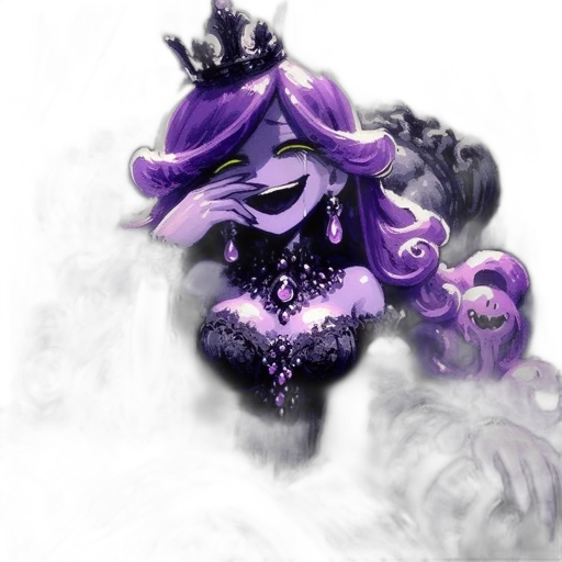 crown, mask, dress, creature transparent PNG cut-out