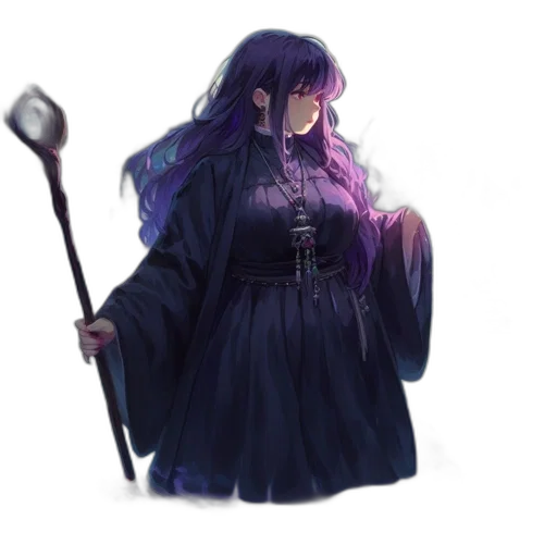 staff, weapon, sword, dress transparent PNG cut-out