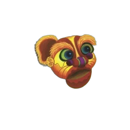 mask, face, animal, creature transparent PNG cut-out