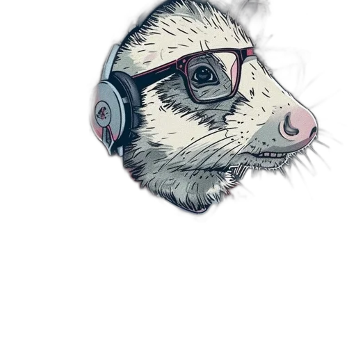 animal, face, mask, creature transparent PNG cut-out