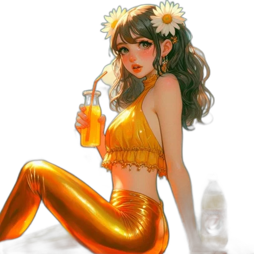 dress, concept art, fantasy art, pixel art transparent PNG cut-out