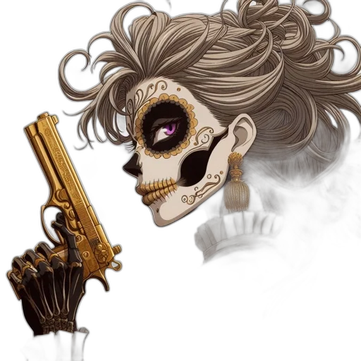 weapon, concept art, comic book art, fantasy art transparent PNG cut-out