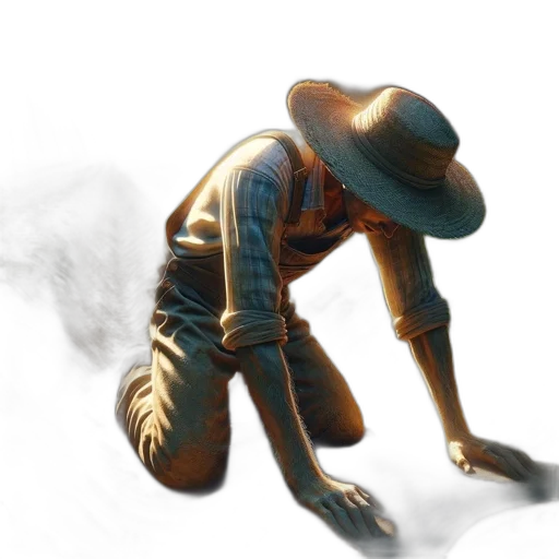 hat, robot, weapon, staff transparent PNG cut-out