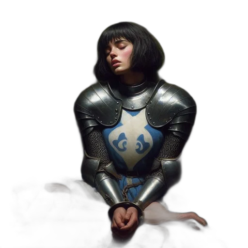 robot, sword, jacket, face transparent PNG cut-out