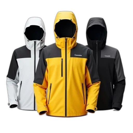 jacket, monochrome, neon, collection transparent PNG cut-out
