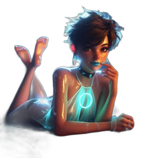 robot, jewelry, dress, staff transparent PNG cut-out