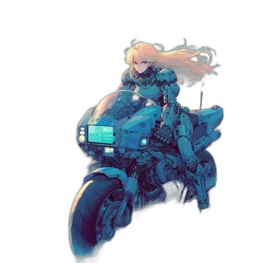 robot, weapon, car, jacket transparent PNG cut-out