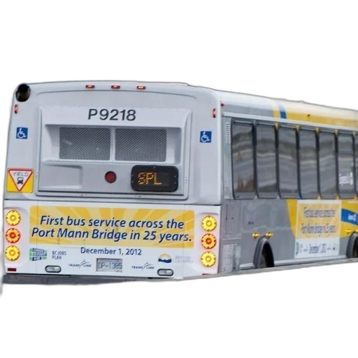 3d render, photorealistic, concept art, bus transparent PNG cut-out