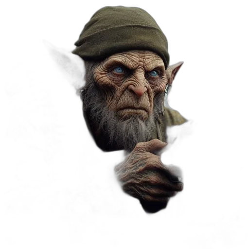 face, staff, mask, hat transparent PNG cut-out