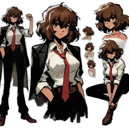 staff, concept art, anime, cartoon transparent PNG cut-out
