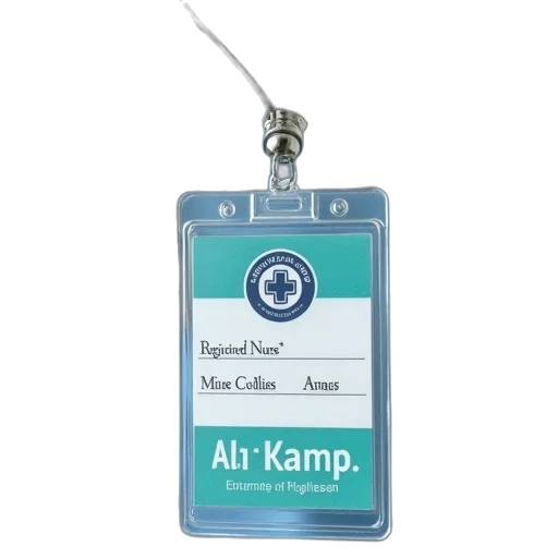 staff, employee, badge, registered transparent PNG cut-out