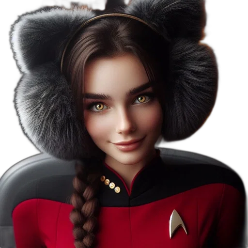 hat, staff, hair, face transparent PNG cut-out