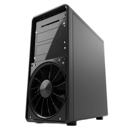 3d render, sleek, modern, computer transparent PNG cut-out