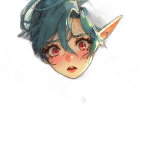 mask, face, creature, staff transparent PNG cut-out