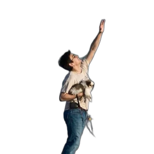 animal, staff, creature, person transparent PNG cut-out