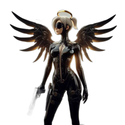 robot, mask, concept art, fantasy art transparent PNG cut-out