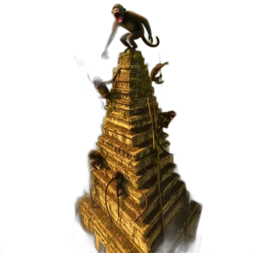 building, dragon, concept art, fantasy art transparent PNG cut-out