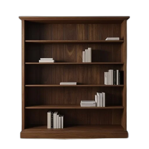 furniture, staff, 3d render, wooden transparent PNG cut-out