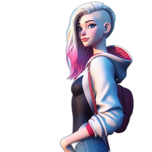 jacket, robot, face, concept art transparent PNG cut-out