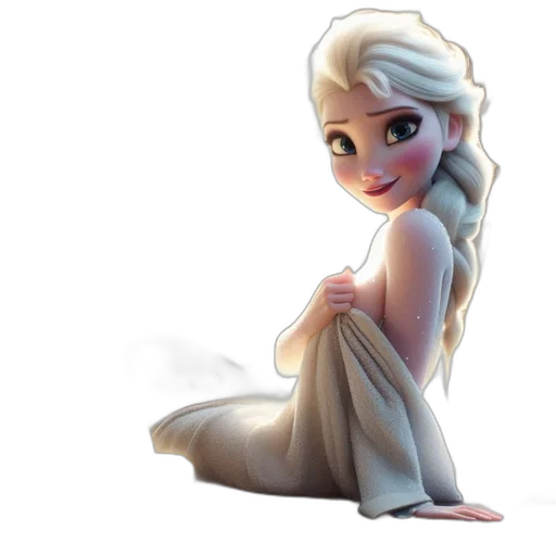 dress, fantasy art, concept art, 3d render transparent PNG cut-out