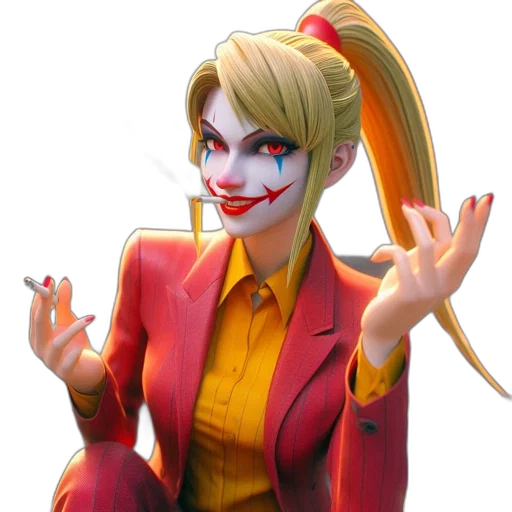 face, concept art, 3d render, anime transparent PNG cut-out