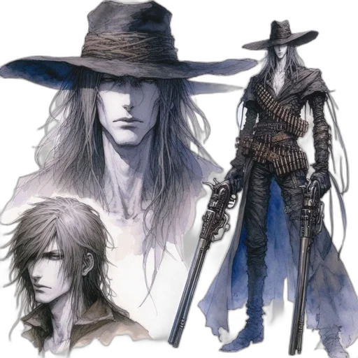 hat, concept art, fantasy art, comic book art transparent PNG cut-out